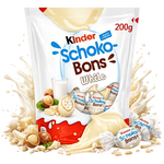 KINDER SCHOKO BONS WHITE 200GR