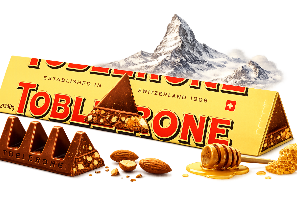 CHOCOLATE TOBLERONE MILK 340GR
