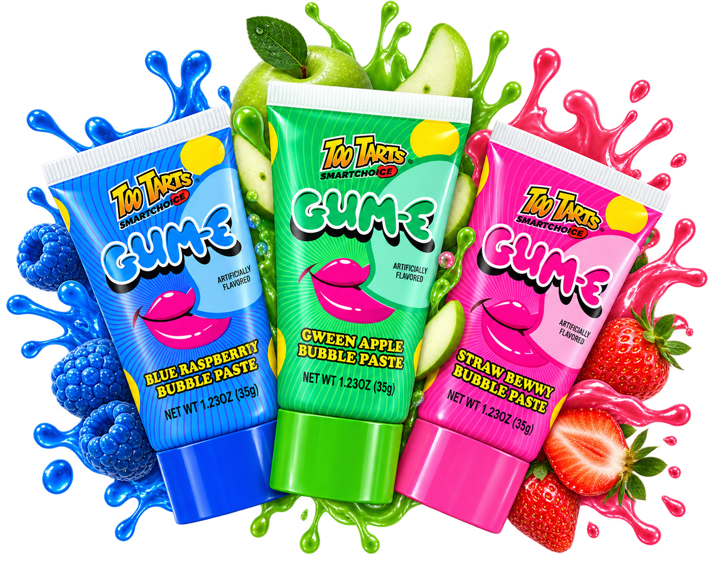 TOO TARTS GUM-E BUBBLE PASTE 35GR