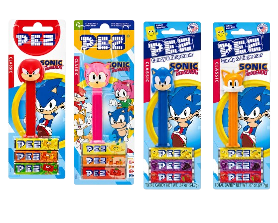 PEZ SONIC THE HEDGEHOG 25,5G