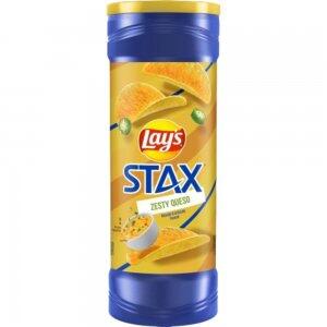 LAYS  STAX ZESTY QUESO 155,9GR