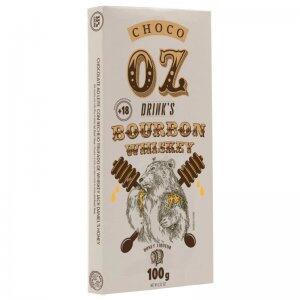 CHOCO OZ DRINK'S BOURBON WHISKEY HONEY 100GR