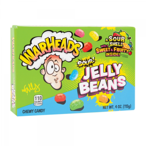 WARHEADS SOUR JELLY BEANS 113GR