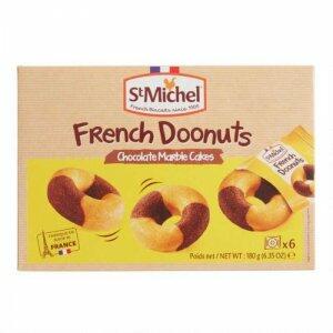 ST MICHEL FRENCH DOONUTS CHOCOLATE MARBLE CAKES 180GR