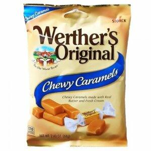 STORCK  WERTHERS CHEWY CARAMELS 68GR