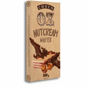 CHOCO OZ NUTCREAM WAFER 100GR