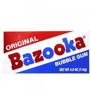 BAZOOKA BUBBLE GUM ORIGINAL 114GR