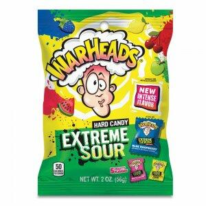 WARHEADS EXTREME SOUR 28GR