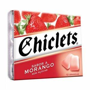 CHICLETS STRAWBERRY FLAVOUR 16,8GR
