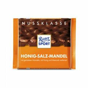 RITTER SPORT NUSSKLASSE HONIG-SALZ-MANDEL 100GR