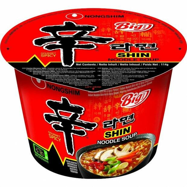 NONGSHIM SHIN CUP NOODLE GOURMET SPICY 100GR