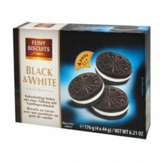 FEINY BISCUITS BLACK & WHITE 176GR