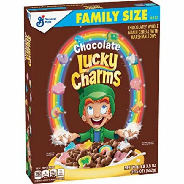 GENERAL MILLS LUCKY CHARMS CHOCOLATE  311GR