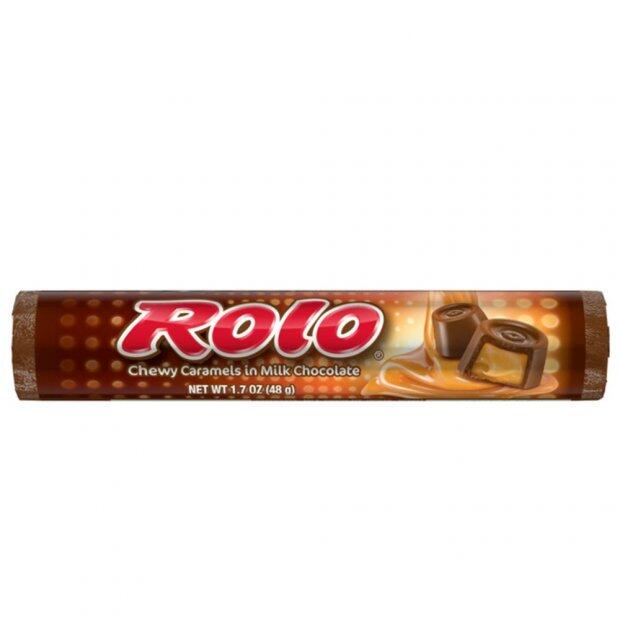 ROLO CREAMY CARMELS WITH CHOCOLATE 48GR