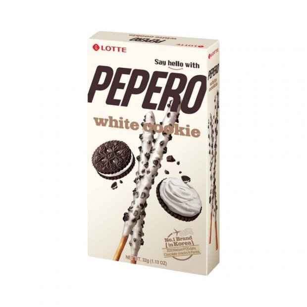 LOTTE PEPERO WHITE COOKIE 32GR
