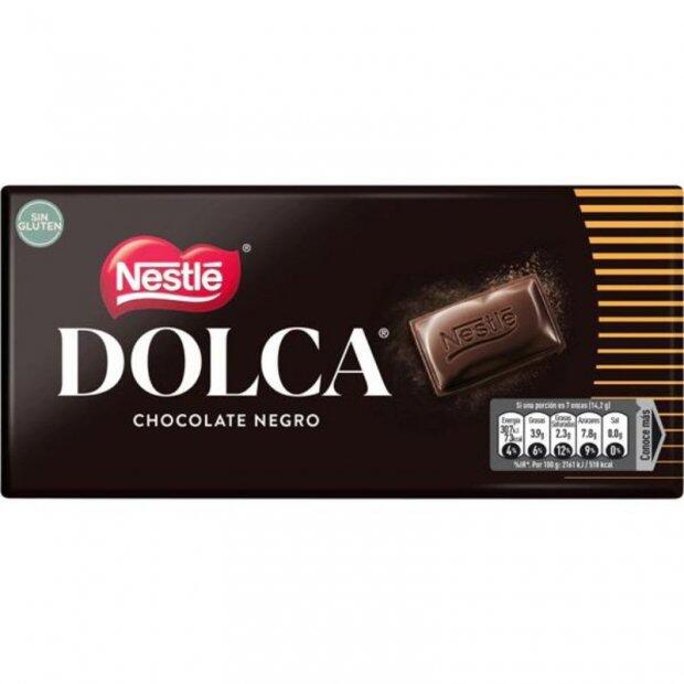 NESTL DOLCA CHOCOLATE NEGRO 100GR