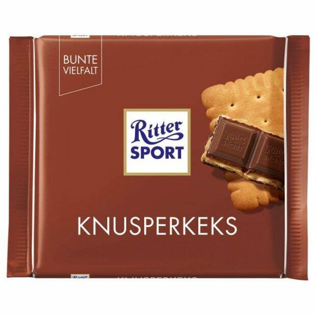 RITTER SPORT BUTTER BISCUIT & COCOA CREMA 100GR