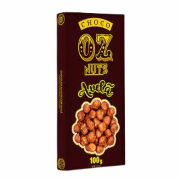 CHOCO OZ NUTS AVEL 100GR