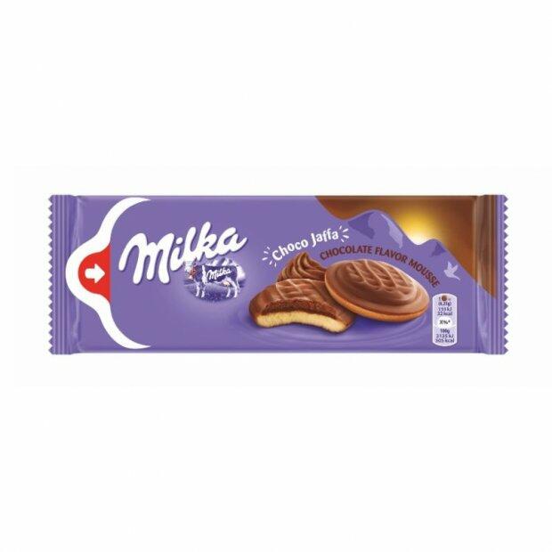 MILKA CHOCO JAFFA CHOCOLATE FLAVOR MOUSSE 128GR